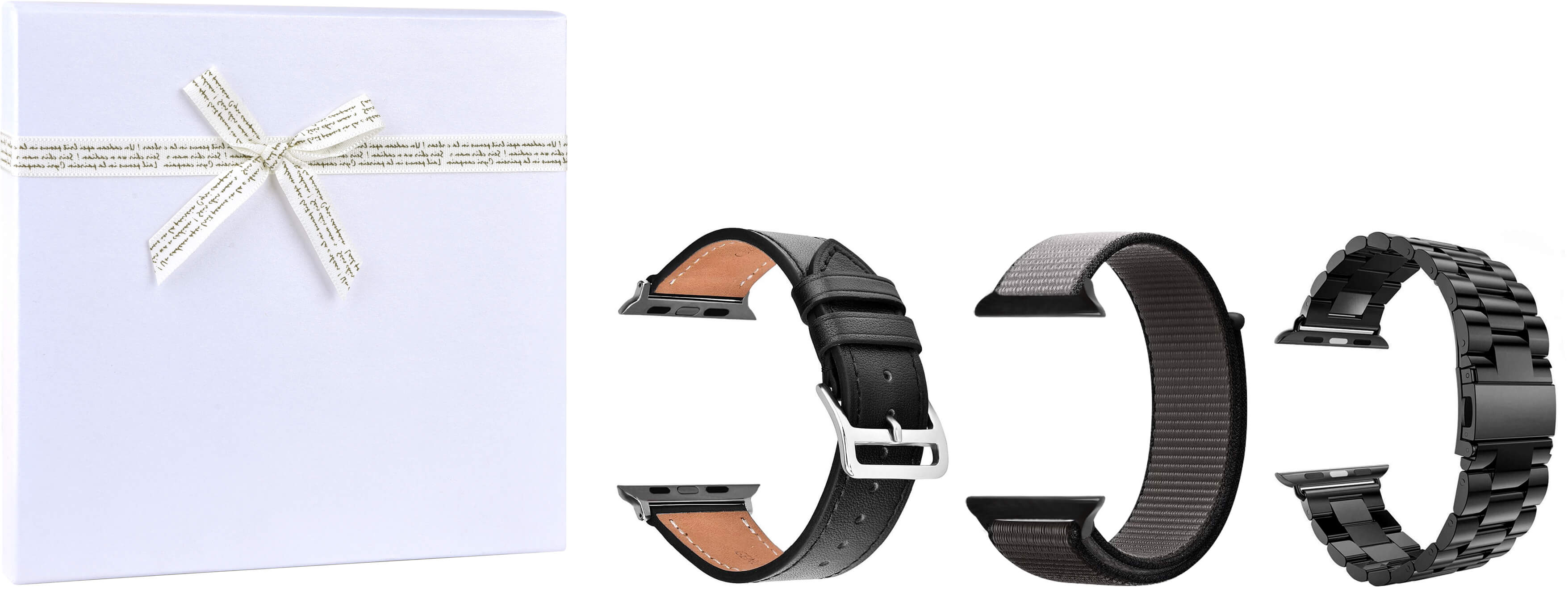 4wrist Gift box pro něj - Black vel. 42/44 mm