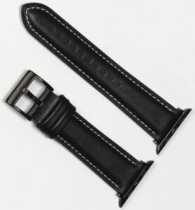 4wrist Kožený řemínek pro Apple Watch - Černá 42/44 mm