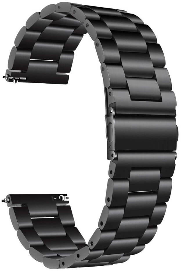 4wrist Ocelový tah - Černý 18 mm