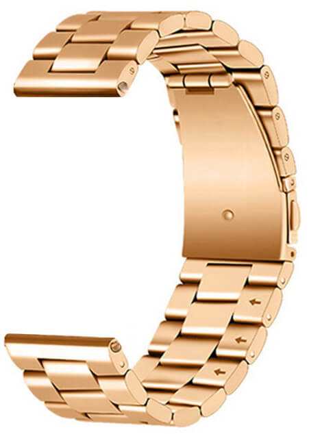 4wrist Ocelový tah - Růžově zlatý 18 mm
