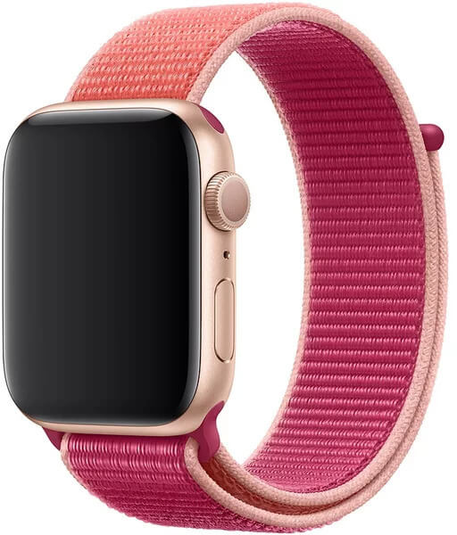 4wrist Provlékací sportovní řemínek pro Apple Watch - Růžová 42/44 mm