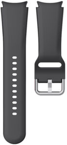 4wrist Řemínek pro Samsung Watch4 - Silicone Black