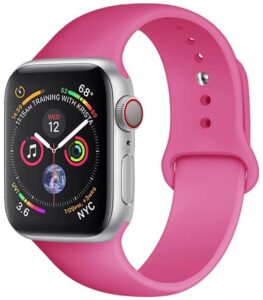 4wrist Silikonov&yacute; řem&iacute;nek pro Apple Watch - Drač&iacute; ovoce 38/40 mm - S/M