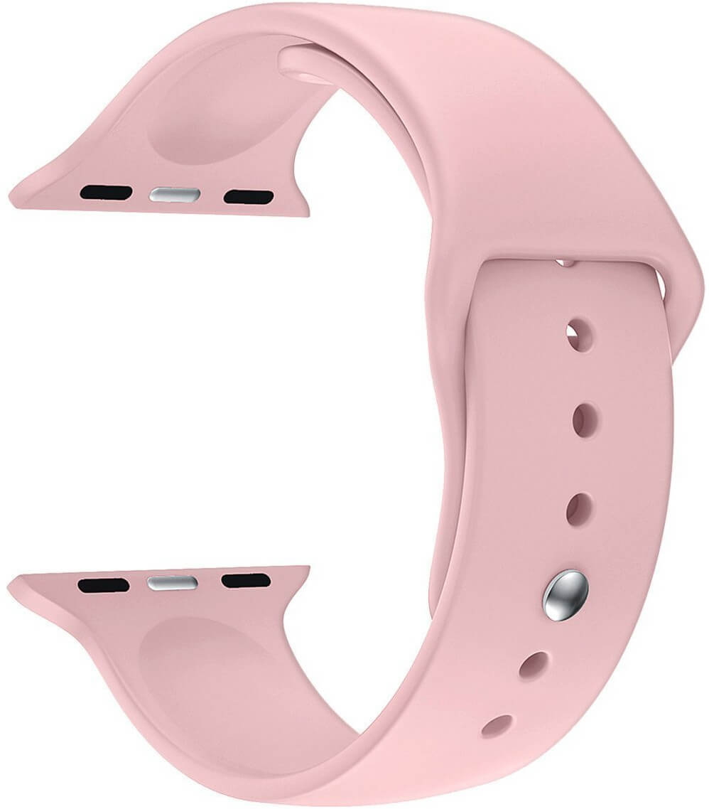 4wrist Silikonový řemínek pro Apple Watch - Růžový 38/40 mm - S/M