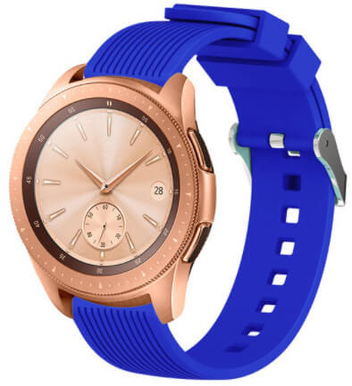4wrist Silikonový řemínek pro Samsung Galaxy Watch - Royal Blue 22mm