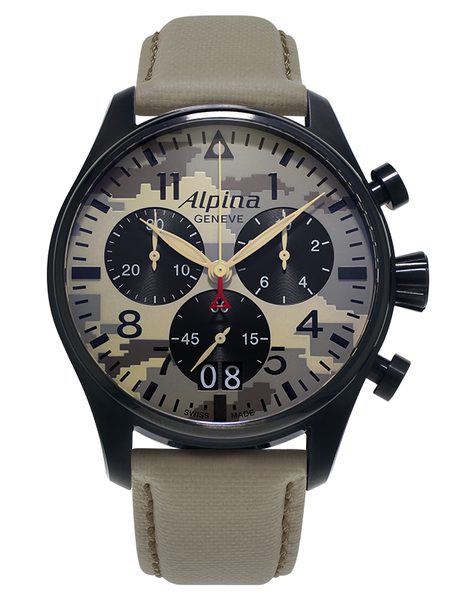 Alpina Startimer Pilot Big Date Chronograph AL-372MLY4FBS6
