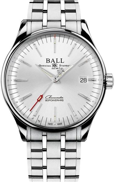 Ball Trainmaster Manufacture 80 Hours COSC NM3280D-S1CJ-SL