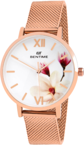Bentime Dámské květinové hodinky 008-9MB-PT11894V