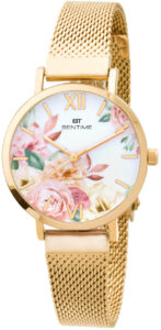 Bentime Dámské květinové hodinky 008-9MB-PT610119B