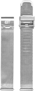 Bentime Kovový mesh s easy clickem - stříbrný 16 mm