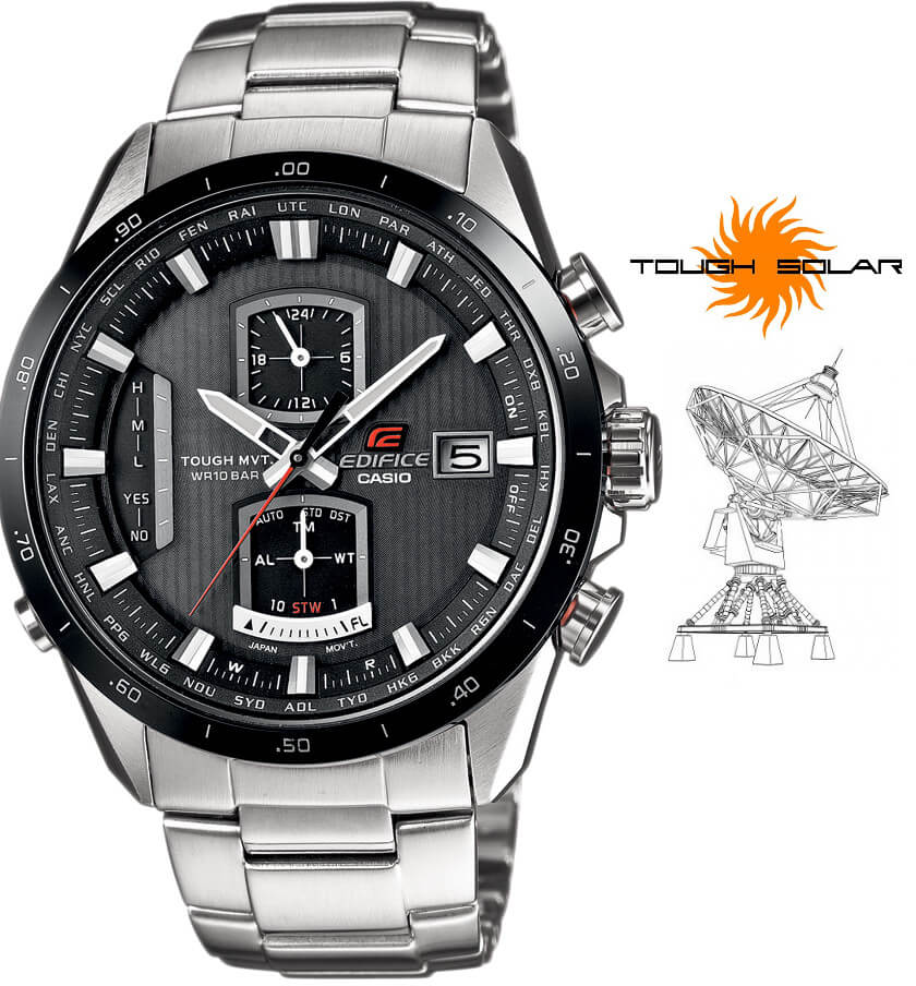 Casio Edifice Radio Controlled Solar EQW-A1110DB-1AER