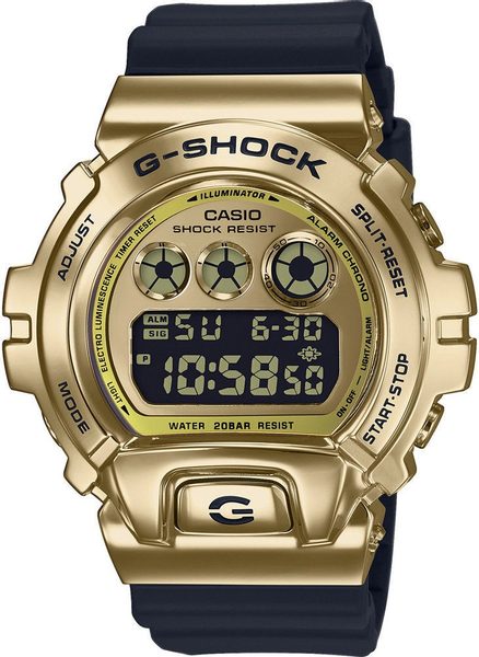 Casio G-Shock GM-6900G-9ER Metal Bezel 6900 Series 25th Anniversary