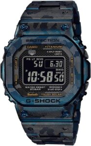 Casio G-Shock GMW-B5000TCF-2ER Titanium Blue Camouflage