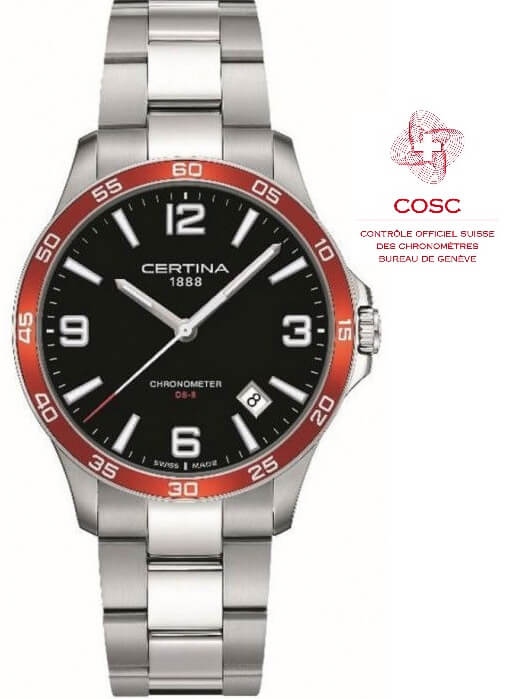 Certina DS-8 Quartz Precidrive COSC Chronometer C033.851.11.057.01