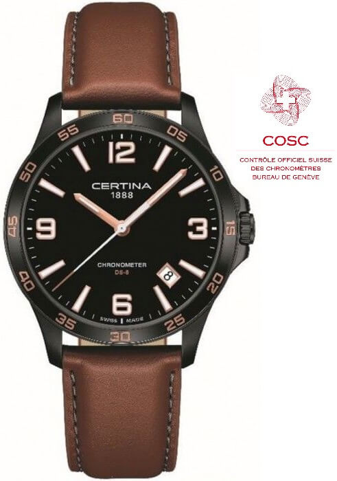 Certina DS-8 Quartz Precidrive COSC Chronometer C033.851.36.057.00