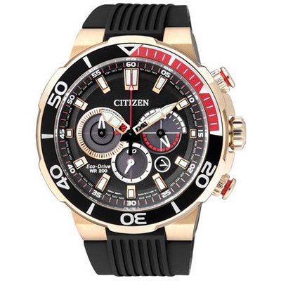 Citizen Eco-Drive Gold Rubber CA4252-08E