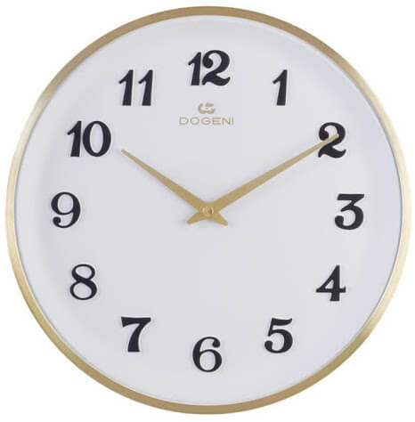 DOGENI Nástěnné hodiny WNM012GD