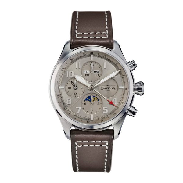 Davosa Newton Pilot Moonphase Chronograph Automatic 161.586.15