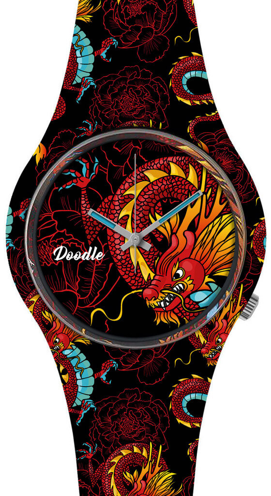 Doodle Dragon Mood Red Dragon DODR003