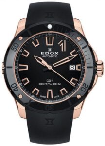 EDOX CO-1 Date Automatic 80119-37RN-NIR