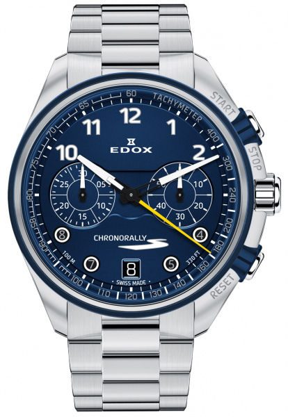 EDOX Chronorally-S Quartz Chronograph 09503-3BUM-BUBG