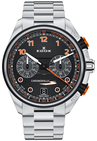 EDOX Chronorally-S Quartz Chronograph 09503-3NOM-NOO