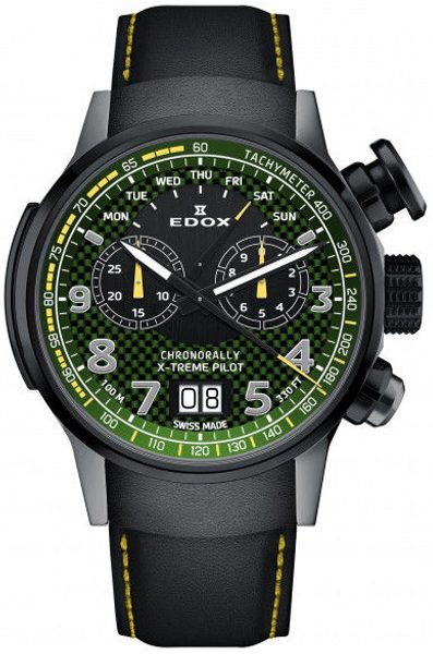 EDOX Chronorally X-treme Pilot Limited Edition 38001-TINGN-V3