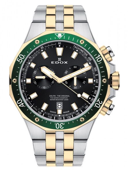 EDOX Delfin Quartz Chronograph 10109-357JVM-NID