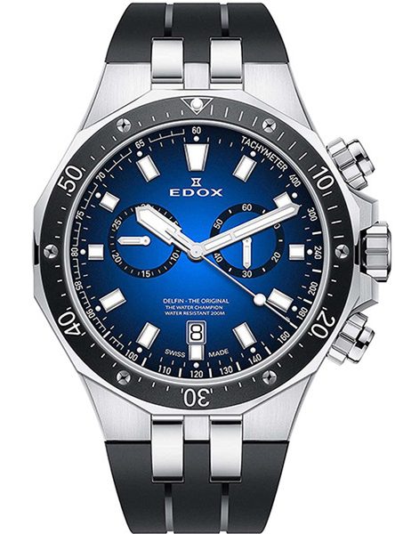 EDOX Delfin Quartz Chronograph 10109-3CA-BUIN