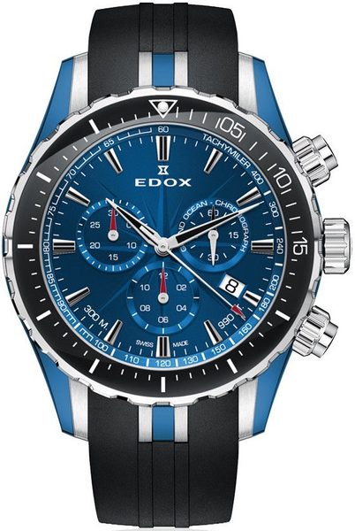 EDOX Grand Ocean Quartz Chronograph 10248-357BU-BUIN