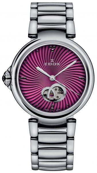 EDOX LaPassion Open Heart 85025-3M-ROIN