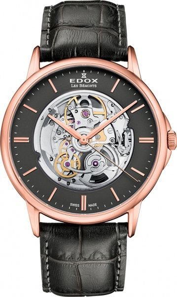 EDOX Les Bémonts Automatic Shade Of Time 85300-37R-GIR
