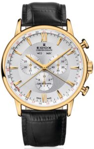 EDOX Les Bémonts Chronograph Complication 10501-37J-AID
