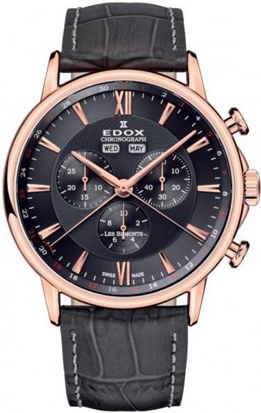 EDOX Les Bémonts Chronograph Complication 10501-37R-GIR