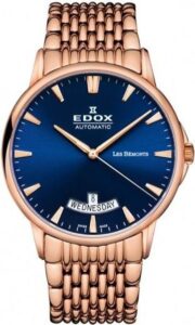 EDOX Les Bémonts Day Date 83015-37RM-BUIR