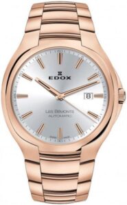 EDOX Les Bémonts Ultra Slim Date Automatic 80114-37R-AIR