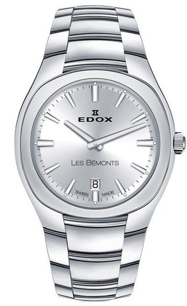 EDOX Les Bémonts Ultra Slim Date Quartz 57004-3-AIN