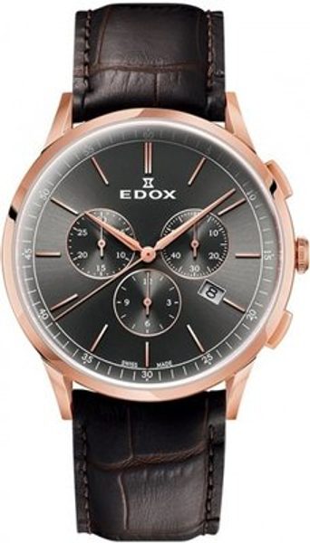 EDOX Les Vauberts Chronograph 10236-37RC-GIR