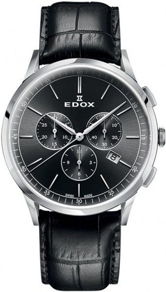 EDOX Les Vauberts Chronograph 10236-3C-NIN