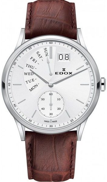 EDOX Les Vauberts Day Retrograde 34500-3-AIN