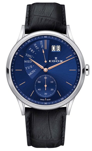 EDOX Les Vauberts Day Retrograde 34500-3-BUIR