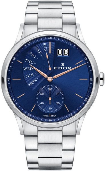 EDOX Les Vauberts Day Retrograde 34500-3M-BUIR