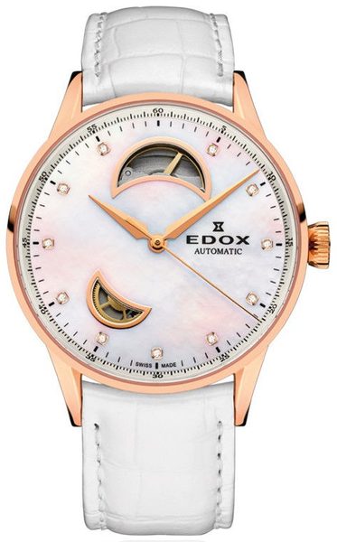 EDOX Les Vauberts Open Heart Automatic 85019-37RA-NADR