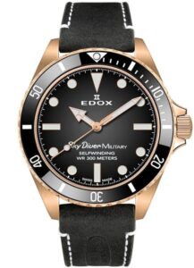 EDOX Skydiver 70s Date Automatic 80115-BRZN-NDR Limited Edition