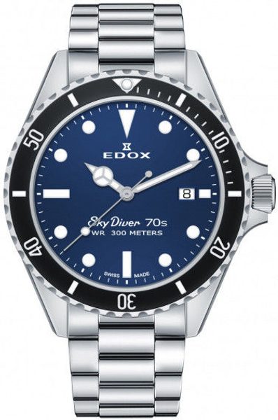 EDOX Skydiver 70s Date Quartz 53017-3NM-BUI