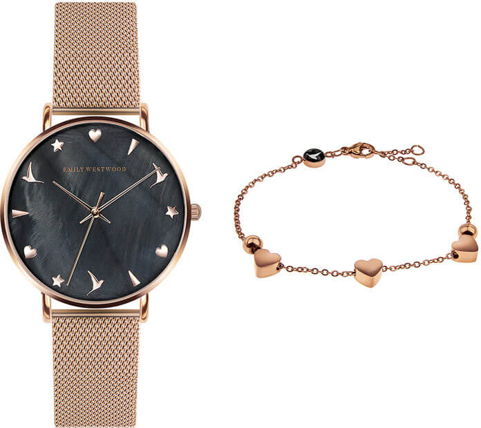 Emily Westwood Dárková sada Dark Seashell EWS021