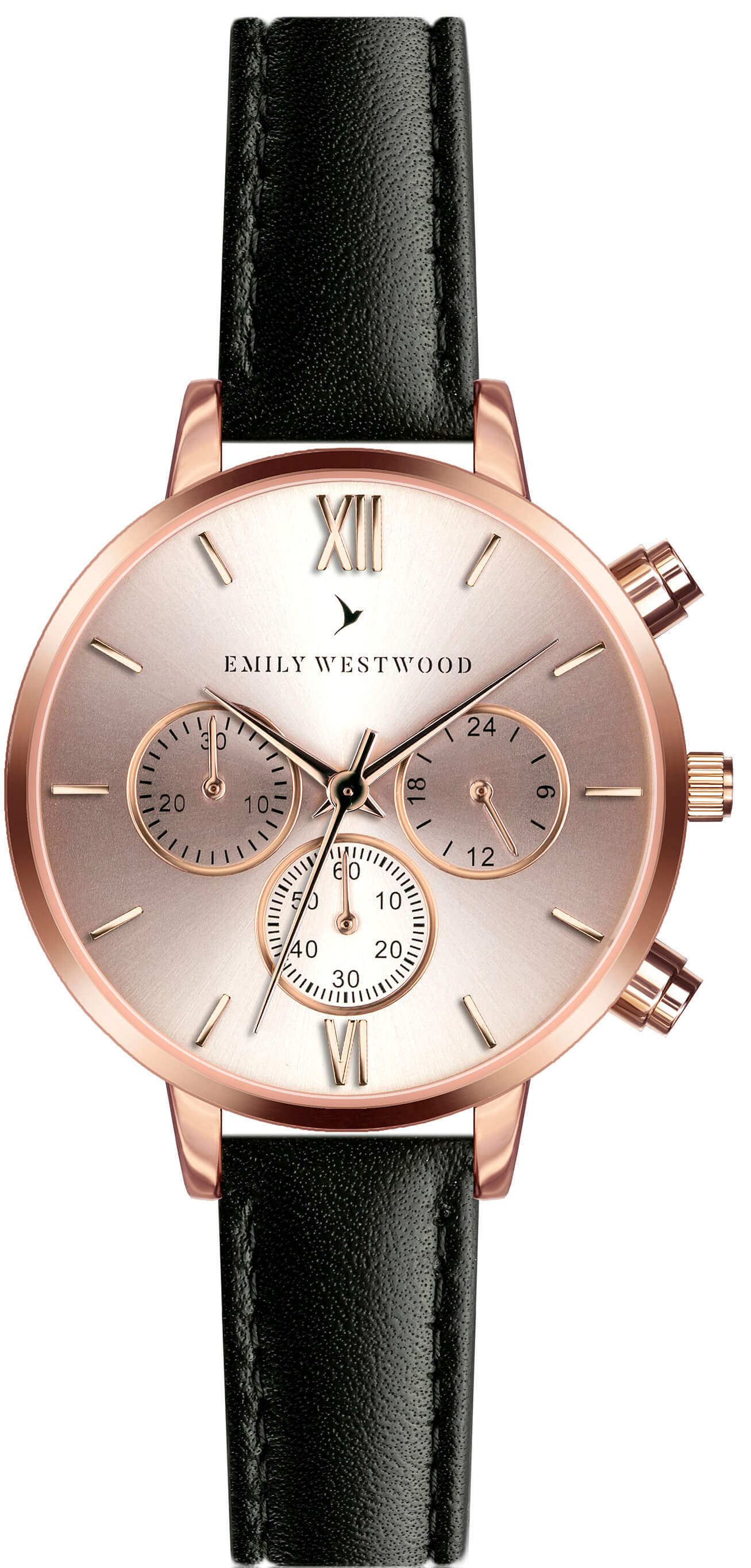 Emily Westwood Wianamatta Black Leather ECO-B029R