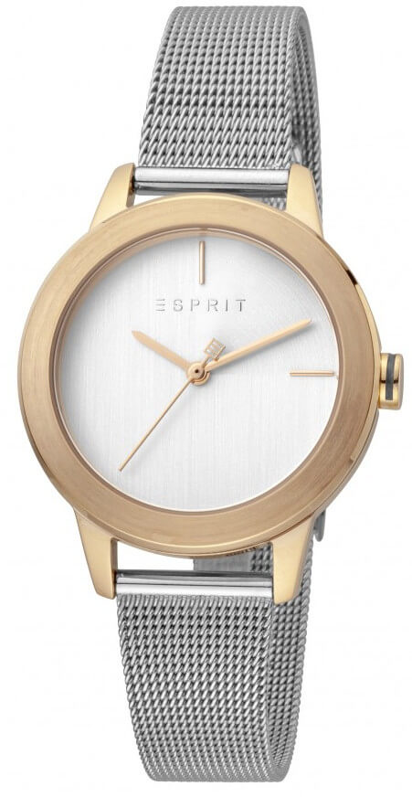 Esprit Bloom Rosegold Silver Mesh ES1L105M0095