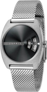Esprit Disc Black Silver Mesh ES1L036M0065 - SLEVA