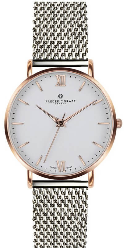 Frederic Graff Rose Dent Blanche Silver Mesh FAG-3520